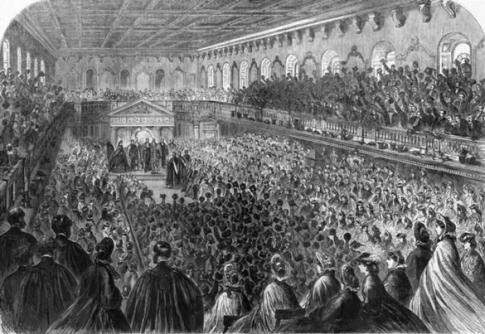 Framed Print : The Royal Visit to Cambridge Framed Print : The Royal Visit to Cambridge