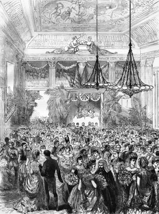 Framed Print : The Royal Visit to Ireland, 1885 Framed Print : The Royal Visit to Ireland, 1885