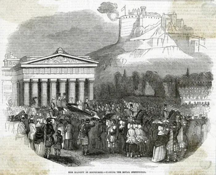 Framed Print : Royal visit to Scotland 1842 Framed Print : Royal visit to Scotland 1842