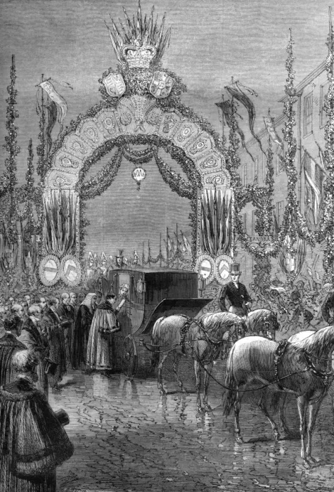Framed Print : Royal wedding 1863 - address of Mayor of Windsor Framed Print : Royal wedding 1863 - address of Mayor of Windsor