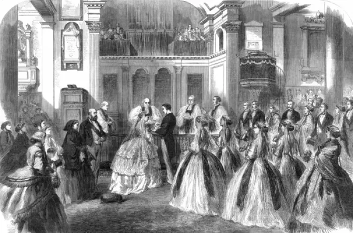 Framed Print : Royal Wedding 1866 -- Princess Mary of Cambridge Framed Print : Royal Wedding 1866 -- Princess Mary of Cambridge