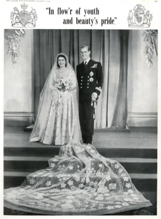 Framed Print : Royal Wedding 1947