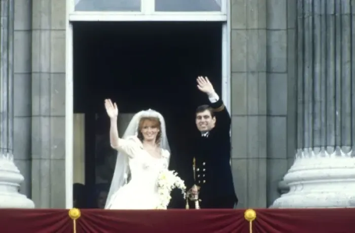 Framed Print : Royal Wedding 1986 - on the balcony Framed Print : Royal Wedding 1986 - on the balcony