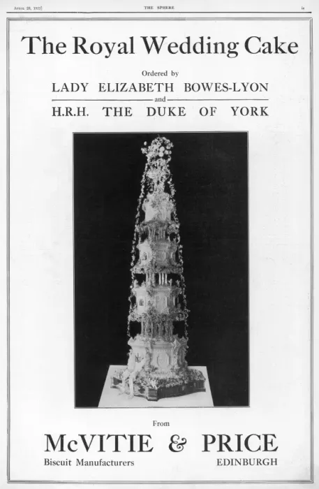 Framed Print : Royal Wedding Cake, 1923 Framed Print : Royal Wedding Cake, 1923