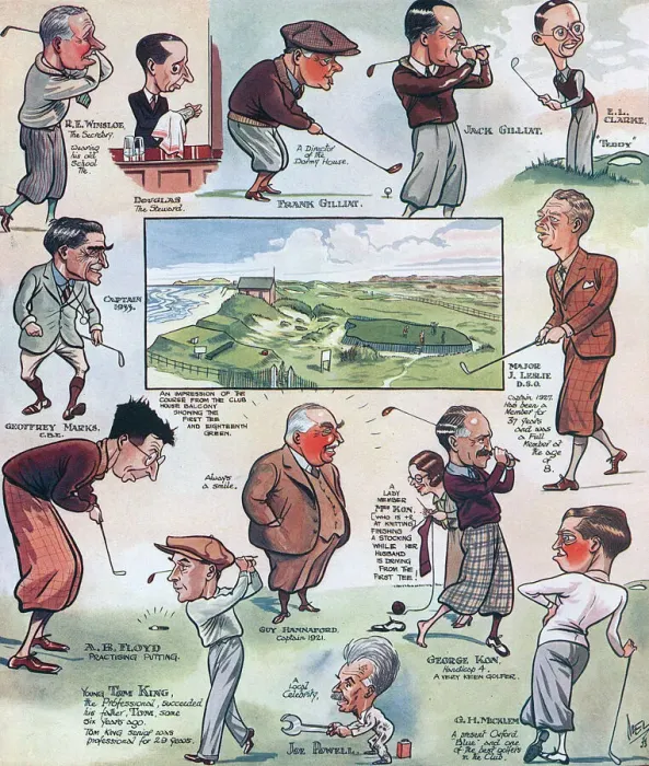 Framed Print : The Royal West Norfolk Golf Club Framed Print : The Royal West Norfolk Golf Club