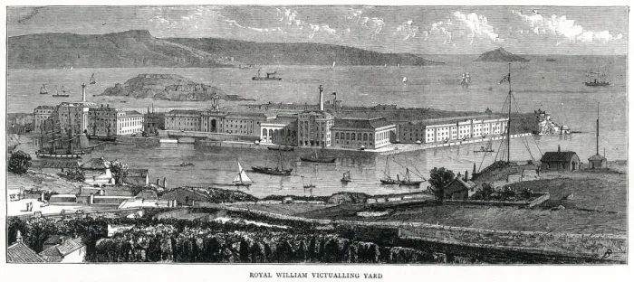 Framed Print : Royal William Victualling Yard, Plymouth, Devon Framed Print : Royal William Victualling Yard, Plymouth, Devon