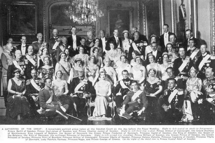 Framed Print : Royalty at the Swedish court Framed Print : Royalty at the Swedish court