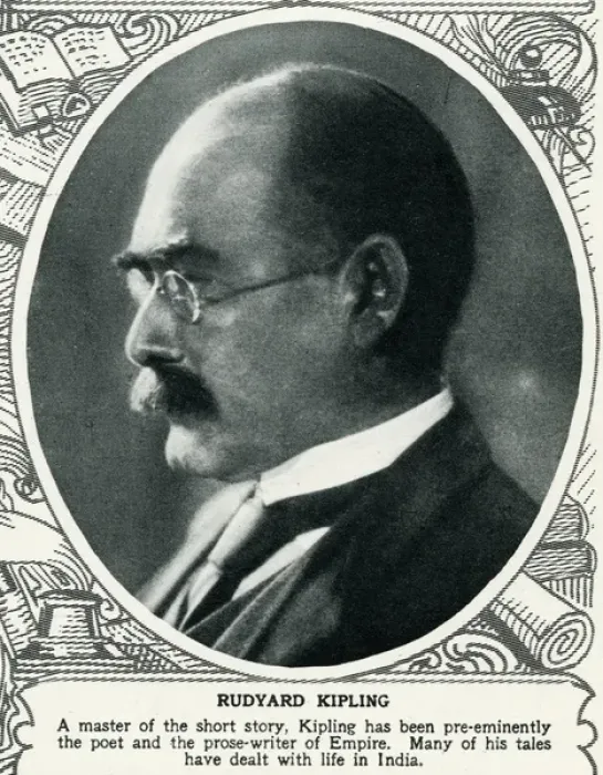 Framed Print : Rudyard Kipling