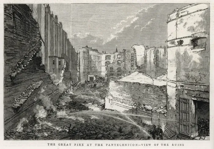 Framed Print : Ruins of Pantechnicon