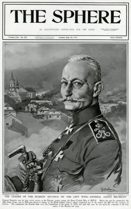 Framed Print : Russian General Aleksei Brusilov Framed Print : Russian General Aleksei Brusilov