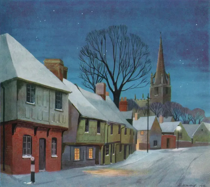 Framed Print : Saffron Walden by Madge Howard Framed Print : Saffron Walden by Madge Howard
