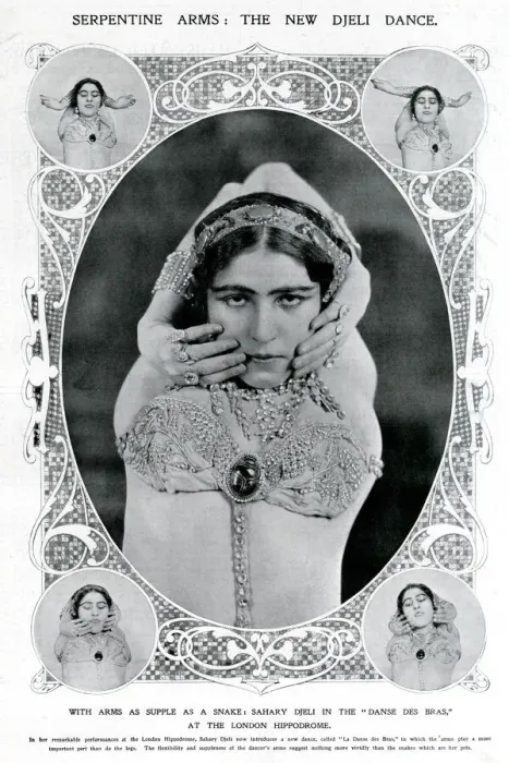 Framed Print : Sahary Djeli, oriental dancer Framed Print : Sahary Djeli, oriental dancer