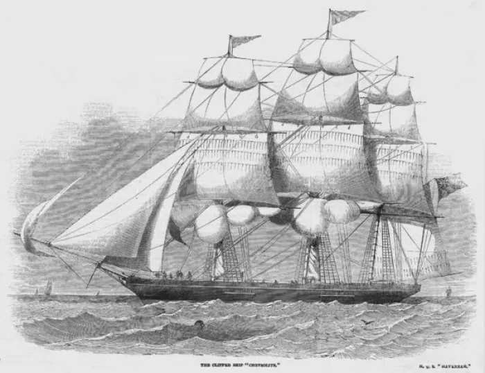 Framed Print : Sailing Ship / Chrysolite Framed Print : Sailing Ship / Chrysolite