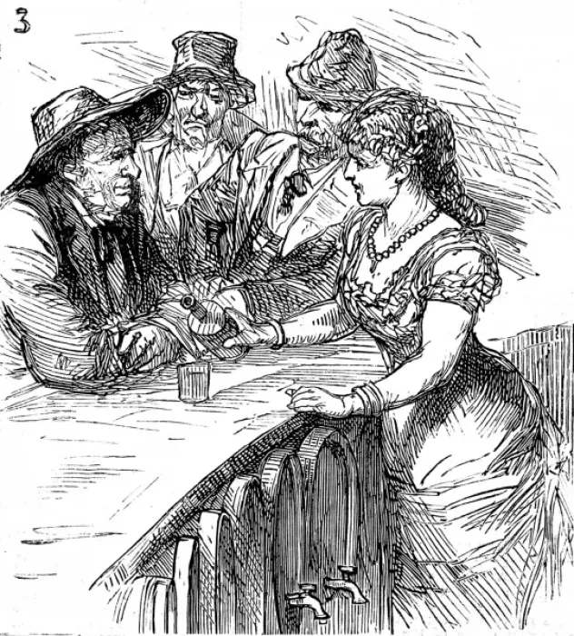 Framed Print : In the Saloon; North American frontier town, 1880 Framed Print : In the Saloon; North American frontier town, 1880