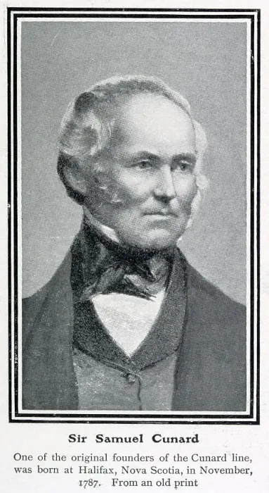 Framed Print : Samuel Cunard, 1st Baronet Framed Print : Samuel Cunard, 1st Baronet