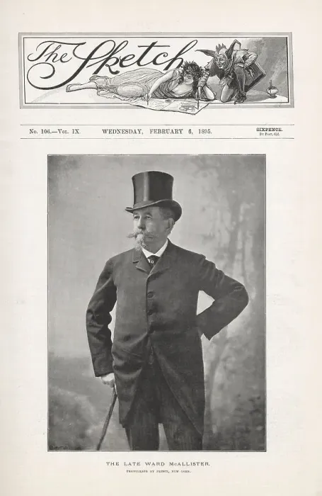 Framed Print : Samuel Ward McAllister (1827 - 1895), arbiter and social commentator, United States and Europe. Renowned for his published commentary on social class and customs, Society as I have found it, subtitled The Cuisine Framed Print : Samuel Ward McAllister (1827 - 1895), arbiter and social commentator, United States and Europe. Renowned for his published commentary on social class and customs, Society as I have found it, subtitled The Cuisine