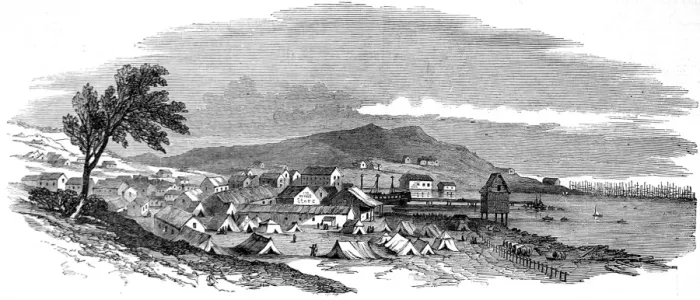 Framed Print : San Francisco, California, 1850 Framed Print : San Francisco, California, 1850