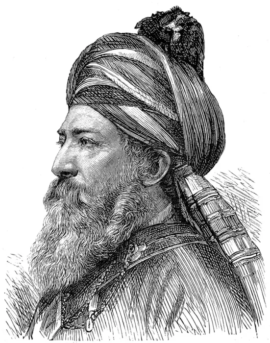 Framed Print : Sardar Afzal Khan, 1882 Framed Print : Sardar Afzal Khan, 1882