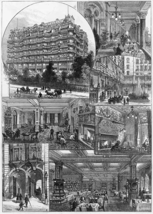 Framed Print : Savoy Hotel Framed Print : Savoy Hotel