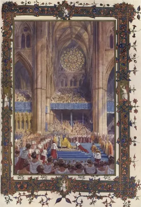 Framed Print : Scan 2. ILN Coronation (Edw VIII) number - Scan 2