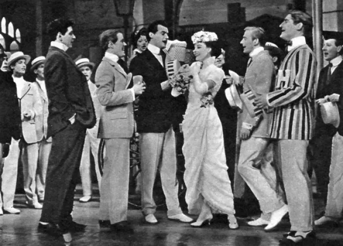 Framed Print : Scene from the musical comedy, Zuleika
