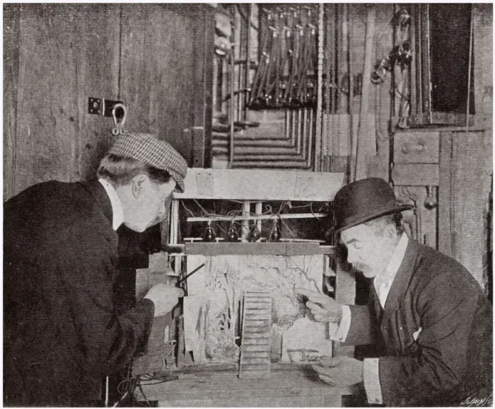 Framed Print : Behind the scenes at the London Hippodrome