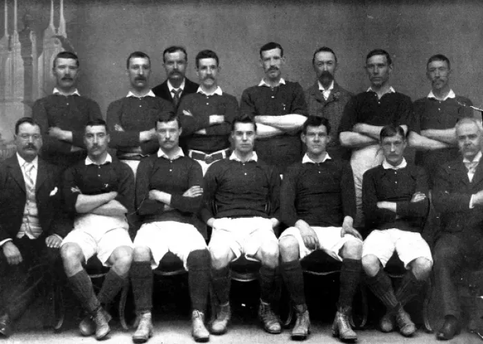 Framed Print : The Scotland Football Team, 1897 Framed Print : The Scotland Football Team, 1897