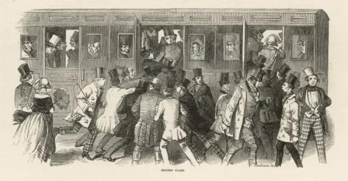 Framed Print : Second Class Carriage Framed Print : Second Class Carriage