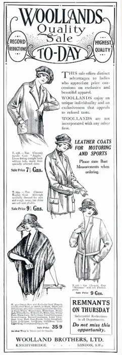 Framed Print : A selection of women's loose jackets for sale. Date: 1921 Framed Print : A selection of women's loose jackets for sale. Date: 1921