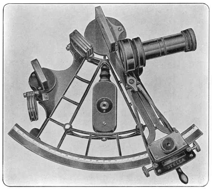 Framed Print : A Sextant, 1912 Framed Print : A Sextant, 1912