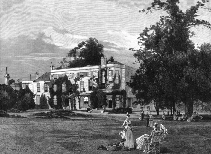 Framed Print : Sheen Lodge, Richmond, 1889 Framed Print : Sheen Lodge, Richmond, 1889