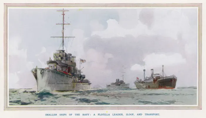 Framed Print : Ships of the Navy 1921 Framed Print : Ships of the Navy 1921