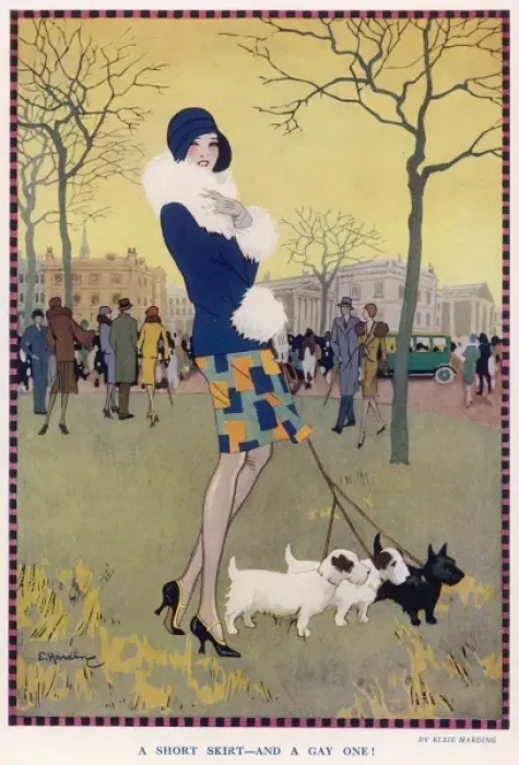 Framed Print : A Short Skirt- And A Gay One Framed Print : A Short Skirt- And A Gay One