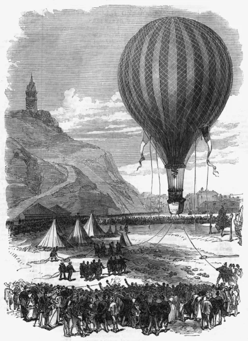 Framed Print : Siege of Paris- Balloon Framed Print : Siege of Paris- Balloon
