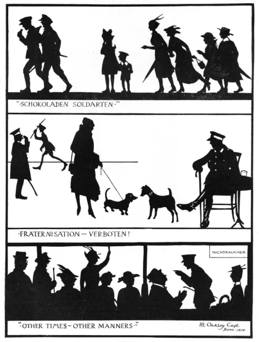 Framed Print : Silhouettes from the Rhine by H. L. Oakley Framed Print : Silhouettes from the Rhine by H. L. Oakley
