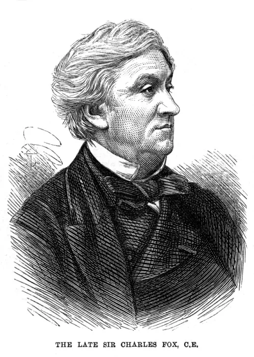 Framed Print : Sir Charles Fox - 2