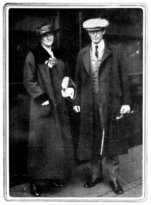 Framed Print : Sir Douglas Mawson and Lady Mawson, London, 1914 Framed Print : Sir Douglas Mawson and Lady Mawson, London, 1914