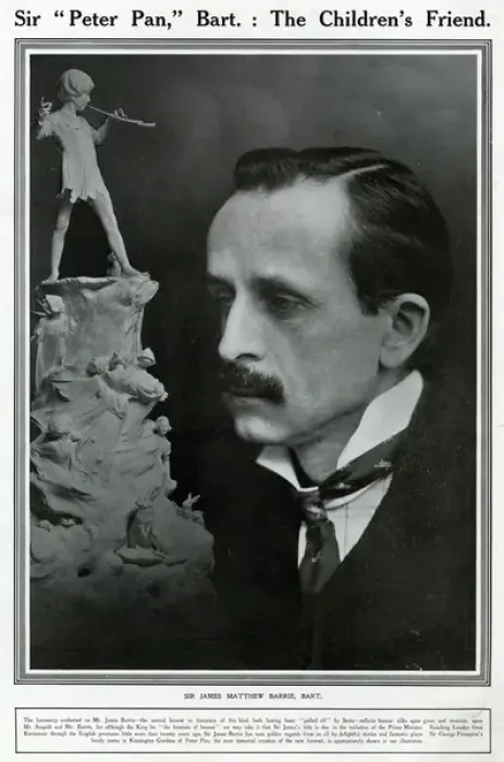 Framed Print : Sir James Barrie Framed Print : Sir James Barrie
