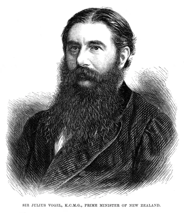Framed Print : Sir Julius Vogel