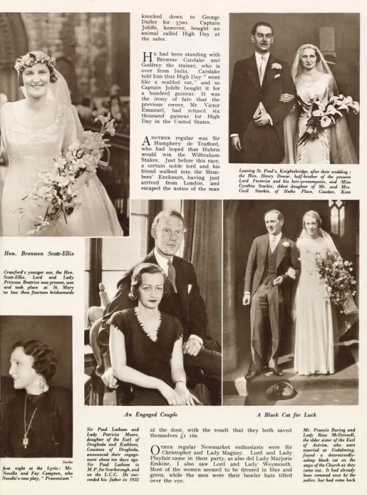 Framed Print : Sir Paul Latham and Lady Patricia Moore engaged 1933 Framed Print : Sir Paul Latham and Lady Patricia Moore engaged 1933