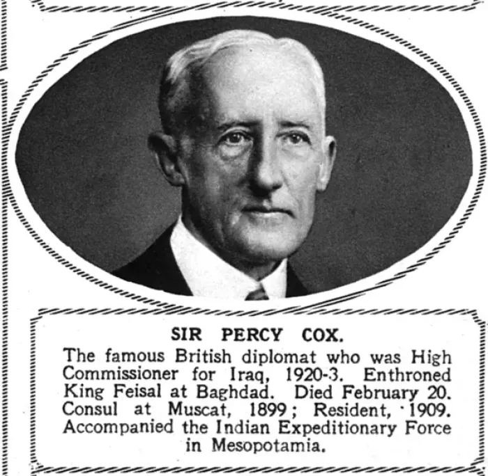 Framed Print : Sir Percy Cox Framed Print : Sir Percy Cox