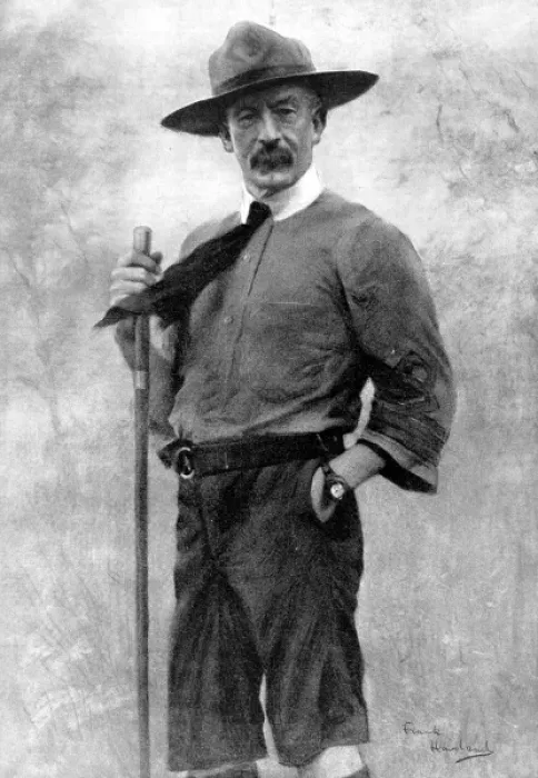 Framed Print : Sir Robert Baden-Powell, 1911 Framed Print : Sir Robert Baden-Powell, 1911