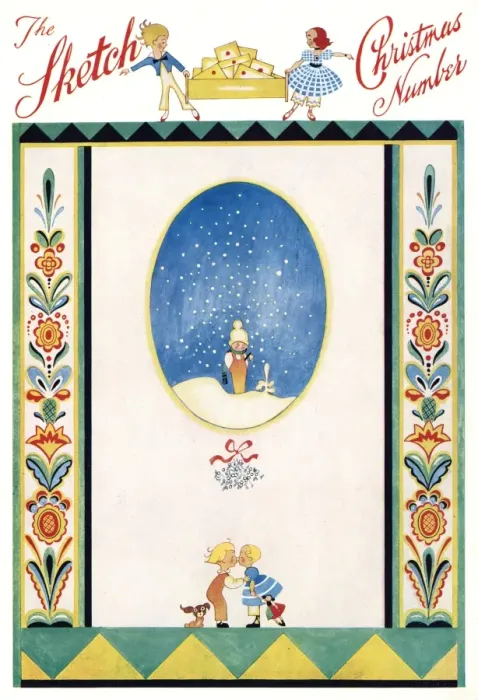 Framed Print : The Sketch Christmas Number Framed Print : The Sketch Christmas Number