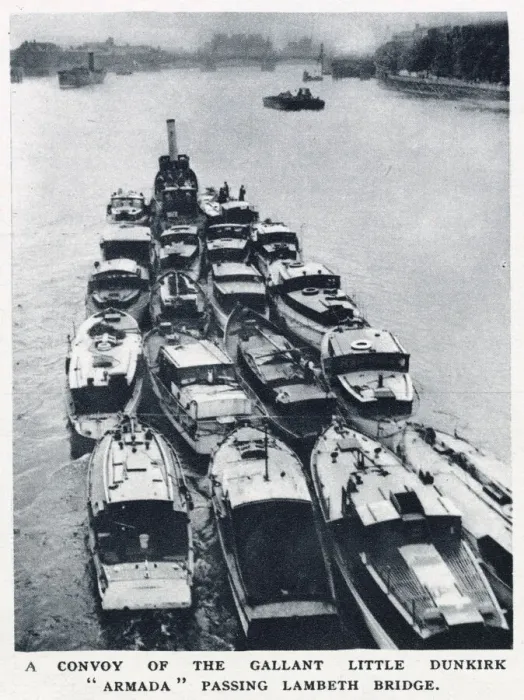 Framed Print : Small boats used in the Dunkirk evacuation, WW2 Framed Print : Small boats used in the Dunkirk evacuation, WW2