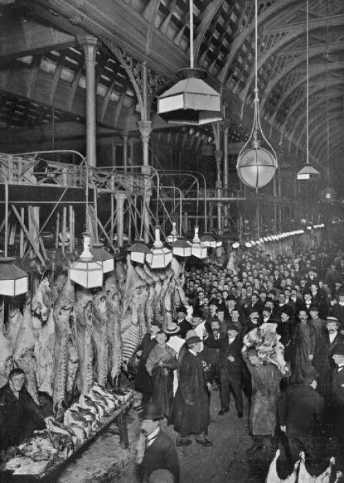 Framed Print : Smithfield Meat Market