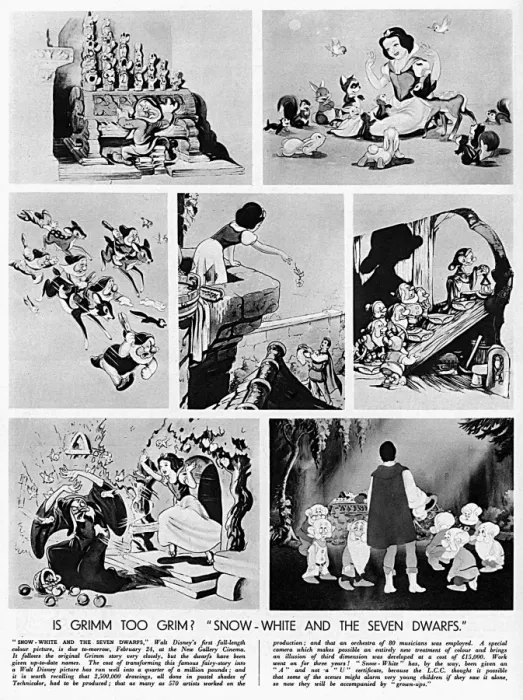 Framed Print : Snow White too grim? Release of Disney film in UK