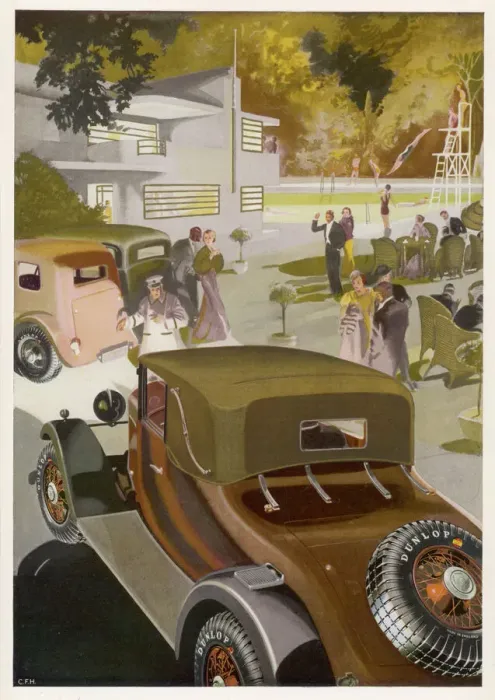 Framed Print : Social / Country Club 20C Framed Print : Social / Country Club 20C