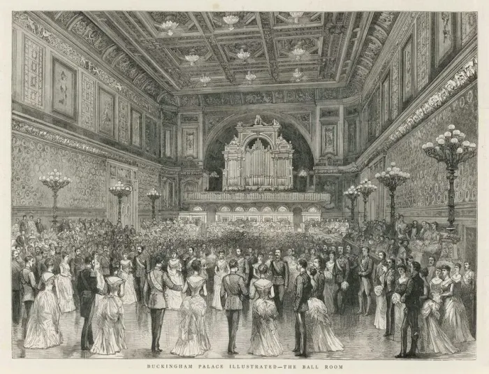 Framed Print : Social event in the Ball Room, Buckingham Palace, London Framed Print : Social event in the Ball Room, Buckingham Palace, London