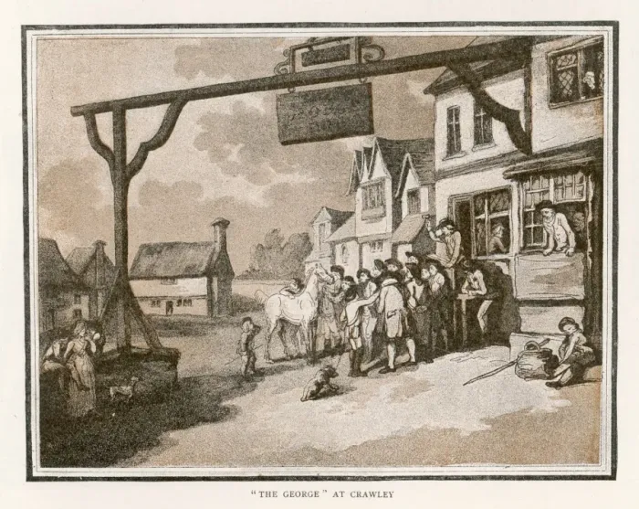 Framed Print : Social  /  Horse Sale C1790