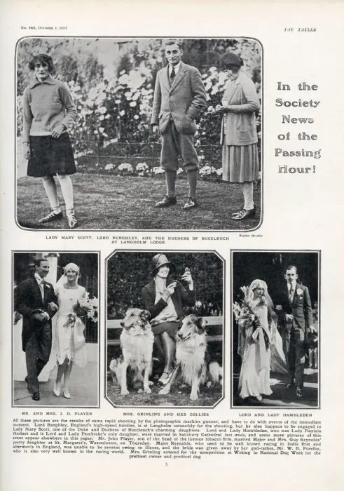 Framed Print : Society News, Tatler 1928